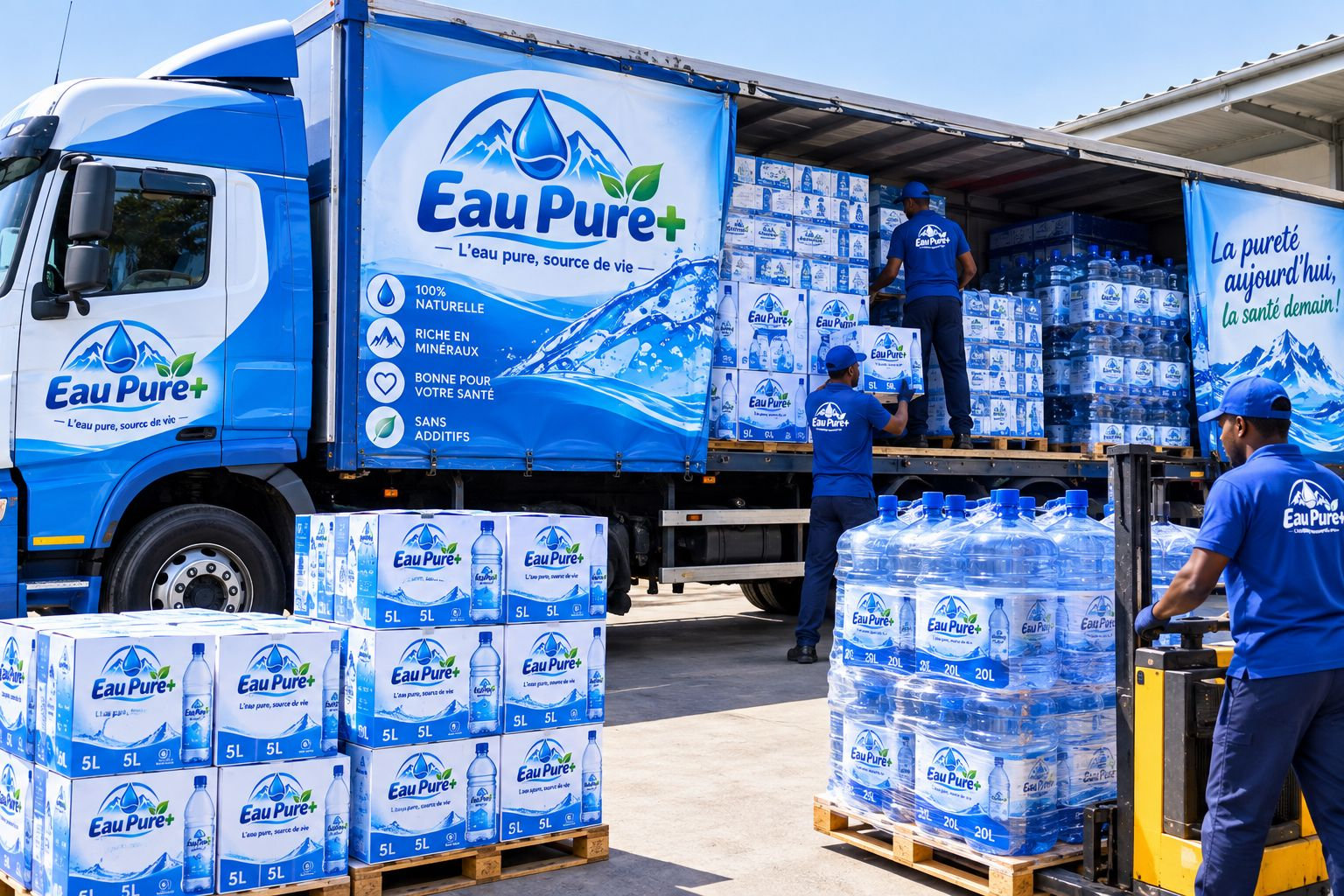 Bonbonne EAU PURE PLUS 20L